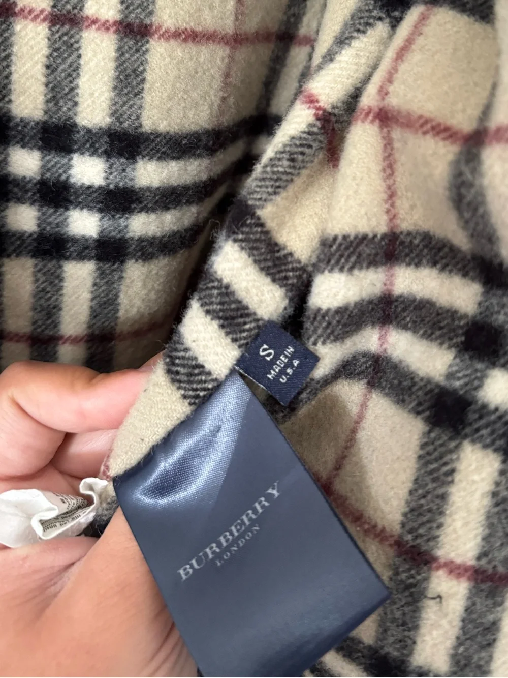 Burberry Wool Lined Spring/Fall Jacket - Picture 8 of 14